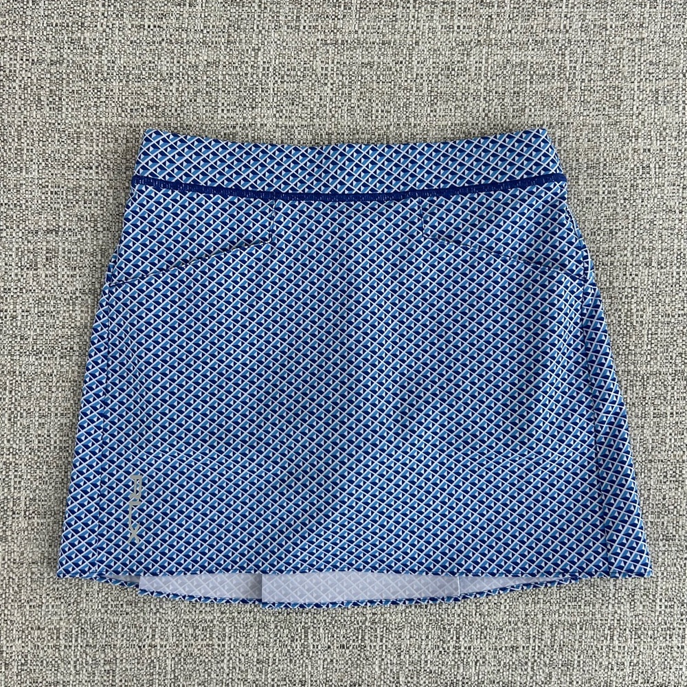 Polo Ralph Lauren RLX Girls Small (7) Pleated Skort Royal/Blue
